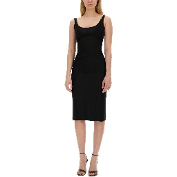 DRESS WITH BUCKLES