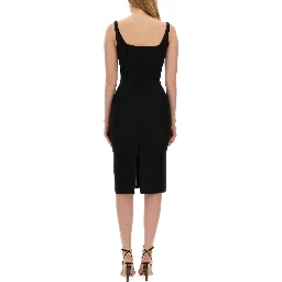 DRESS WITH BUCKLES