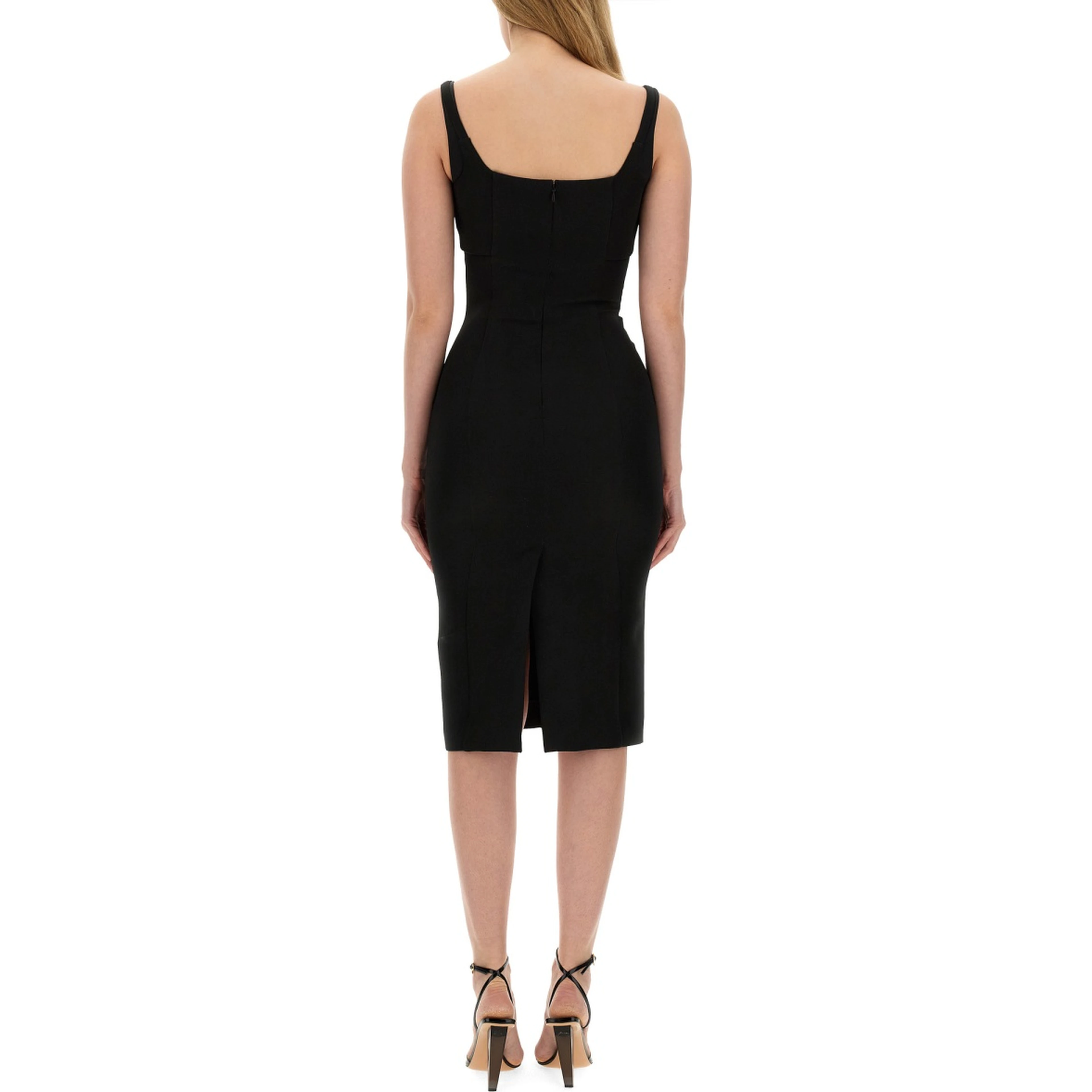 DRESS WITH BUCKLES