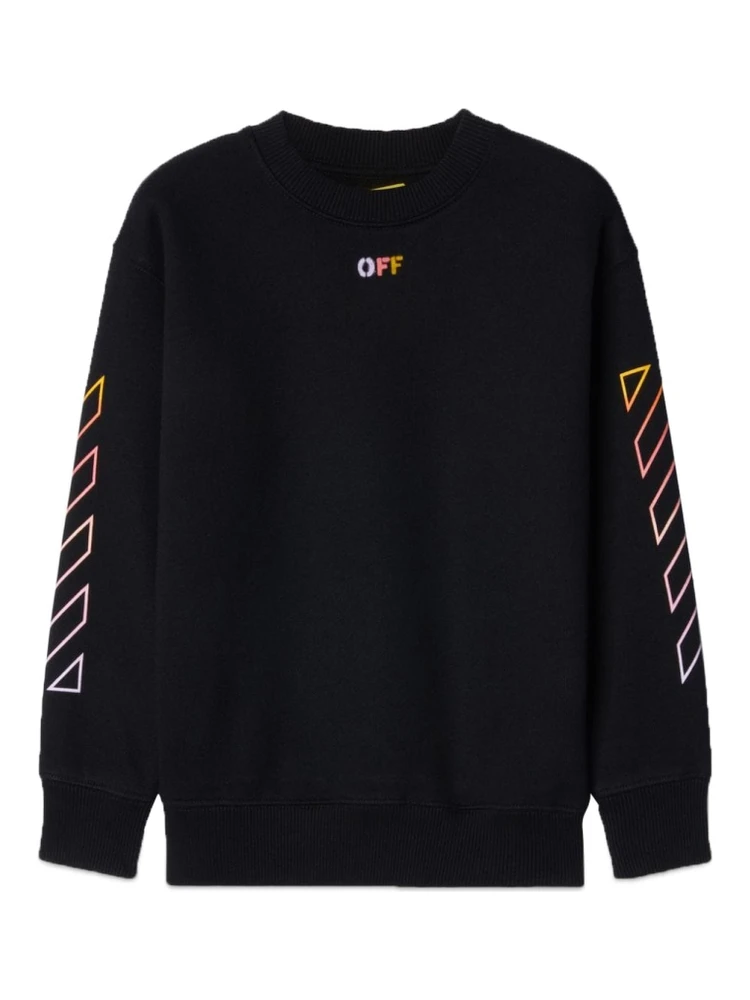 arrow rainbow crewneck