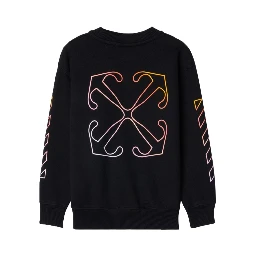 arrow rainbow crewneck
