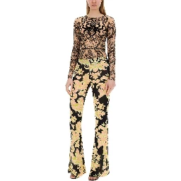 PRINTED JERSEY PANTS