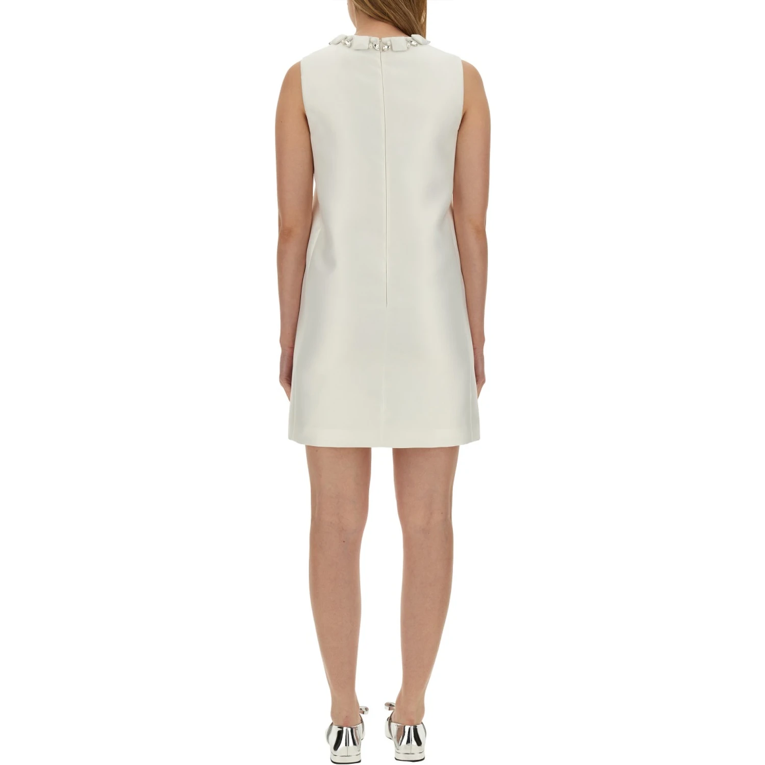 MINI DUCHESSE DRESS WITH CRYSTALS