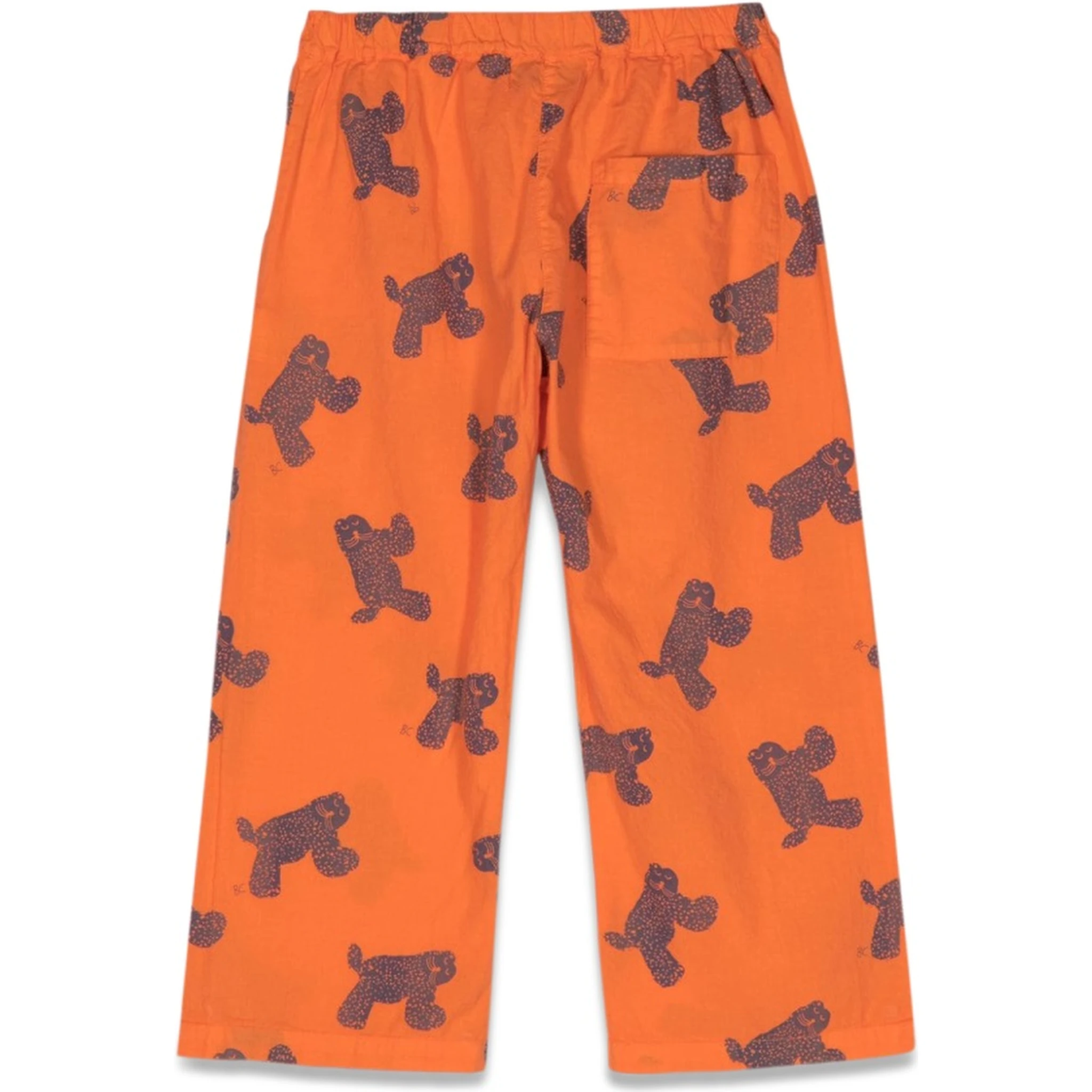 big cat all over woven pants