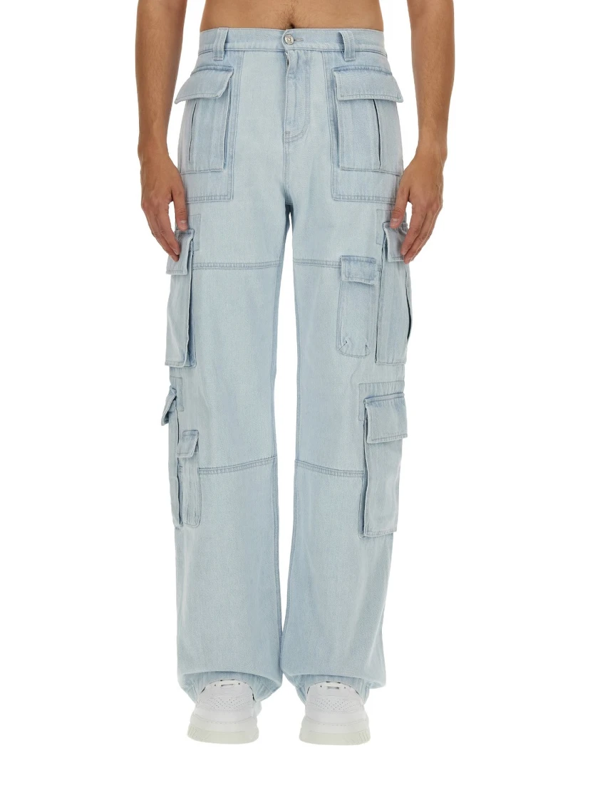 بنطلون جينز كارغو