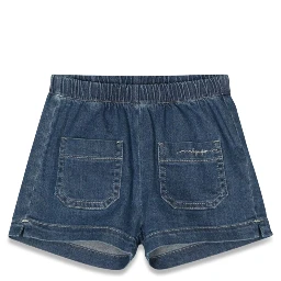 short celeste scuro
