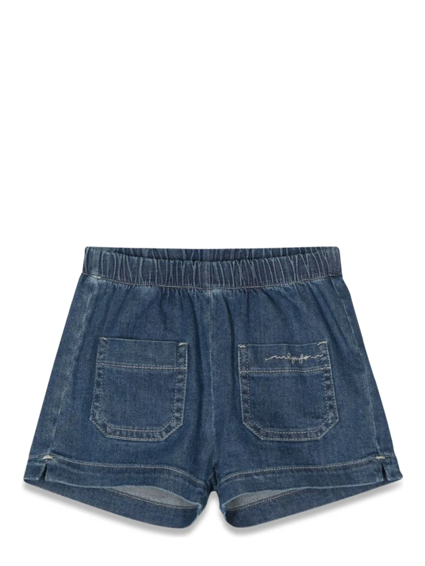 short celeste scuro