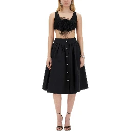 POPLIN SKIRT
