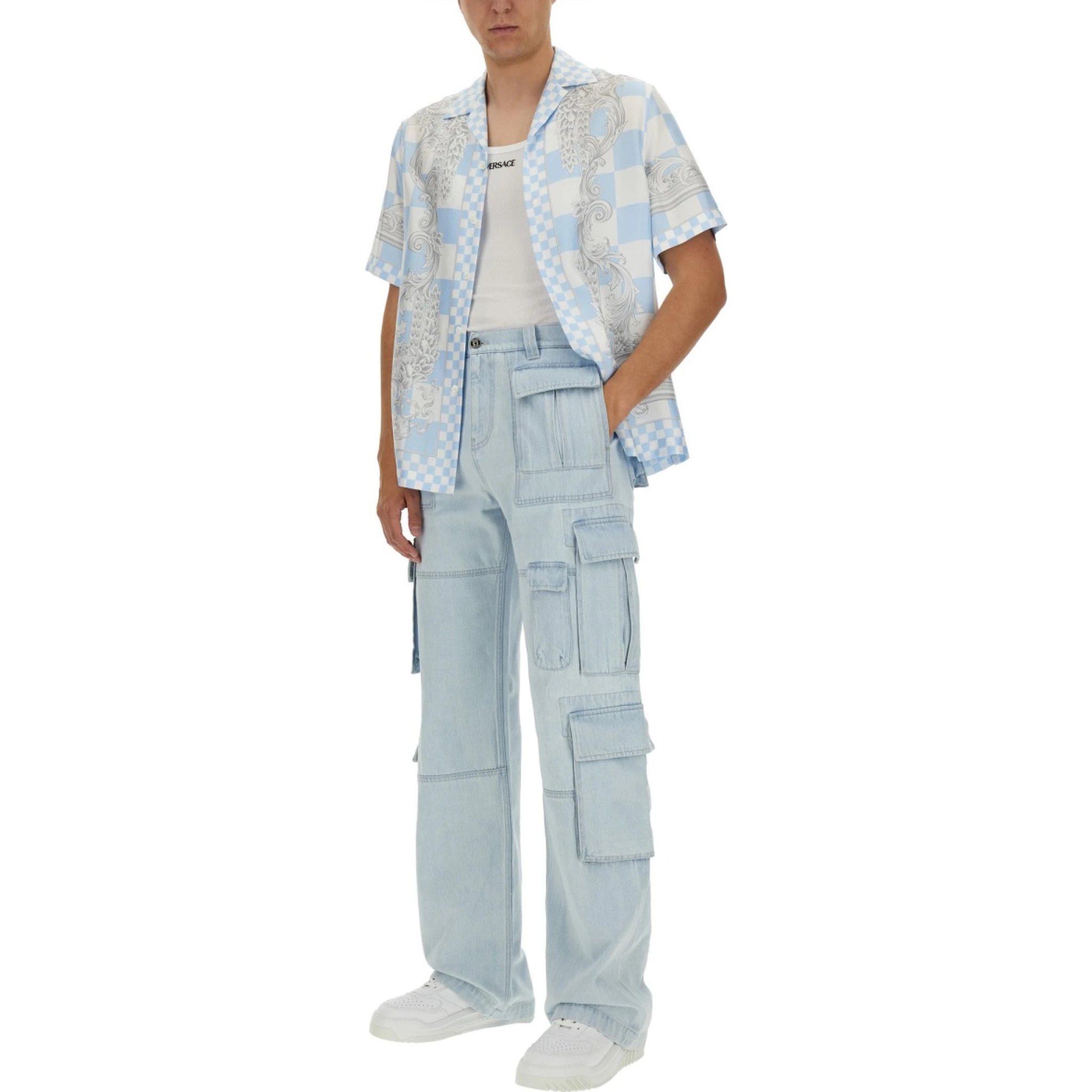 بنطلون جينز كارغو