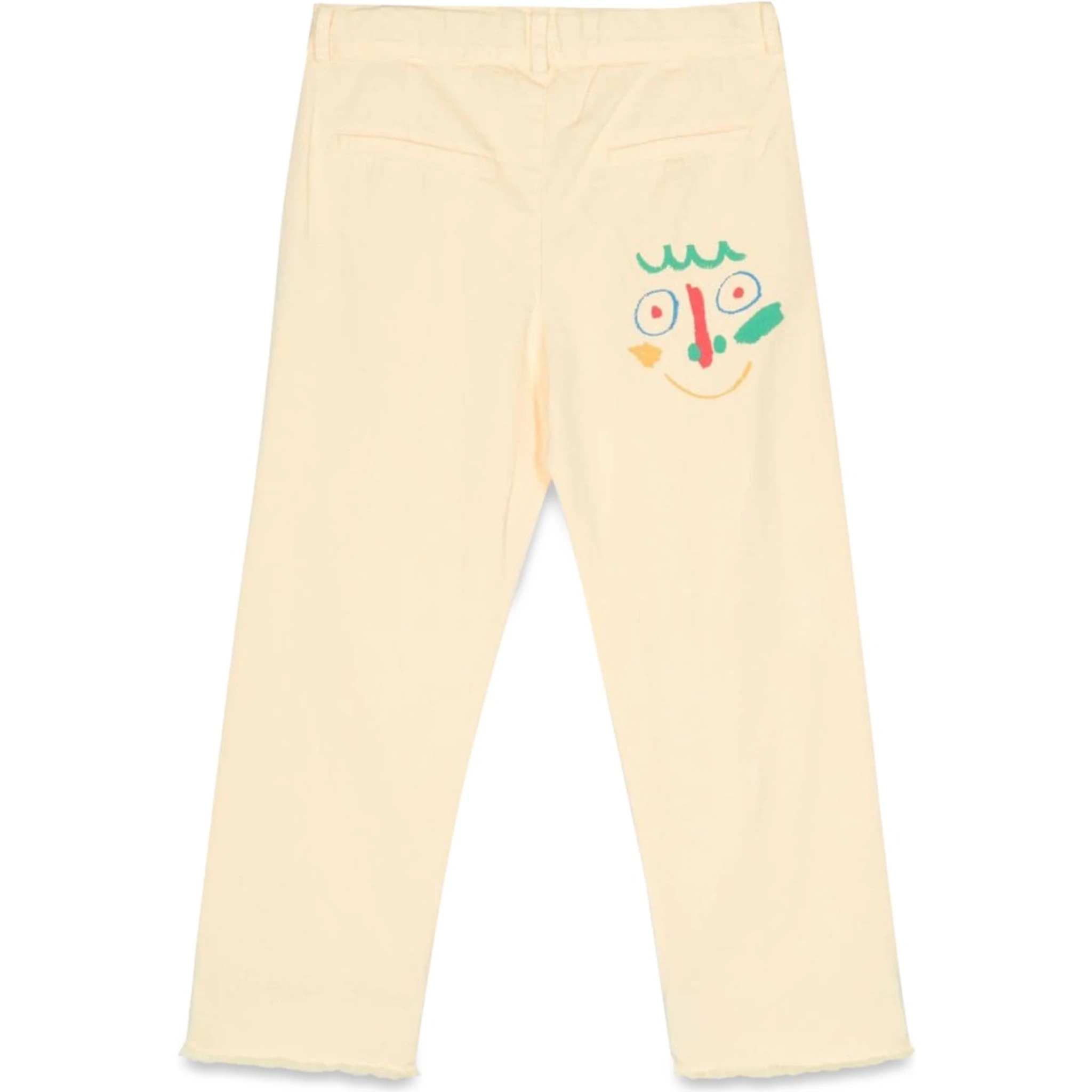 happy mask chino pants