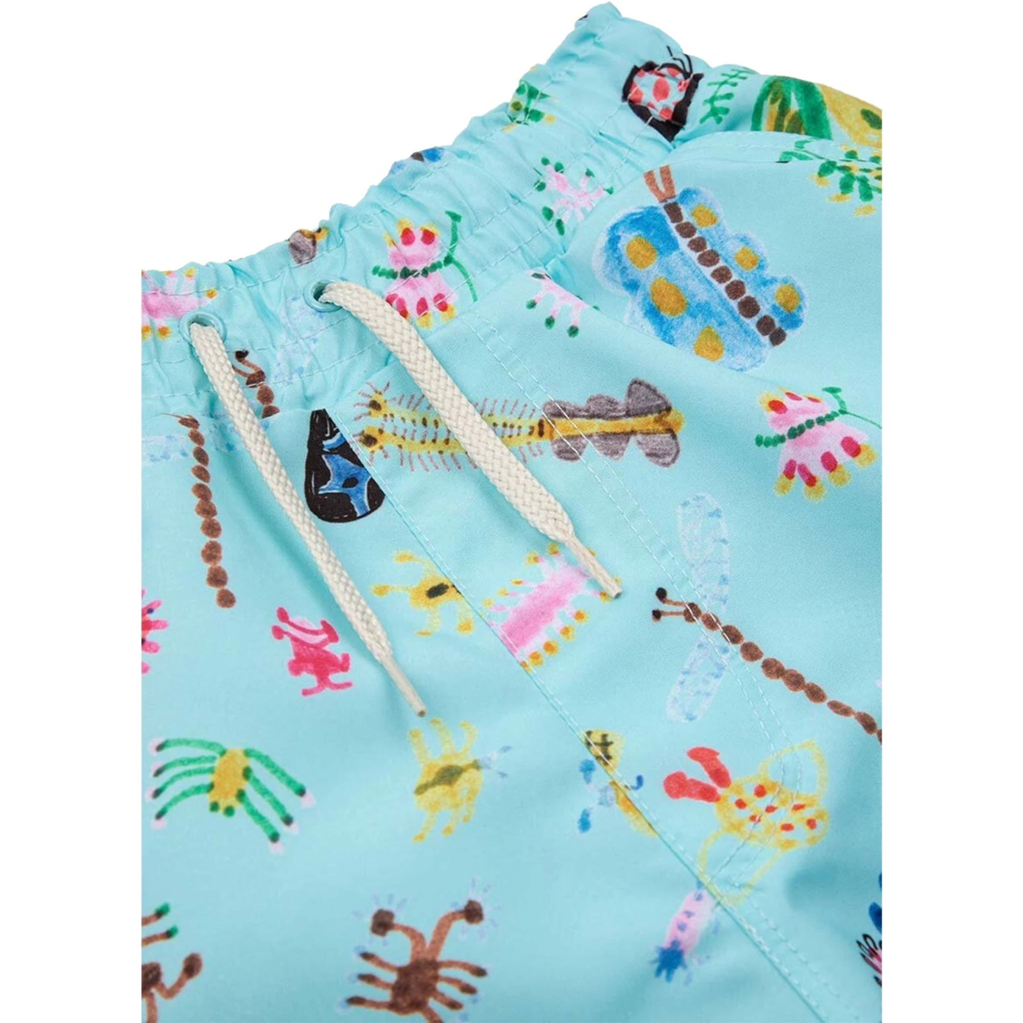 "FUNNY INSECT" BERMUDA SWIMSUIT