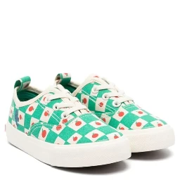 tomato all over laces trainers