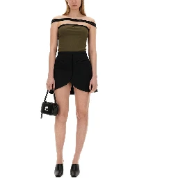 "ELLIPSE" MINI SKIRT