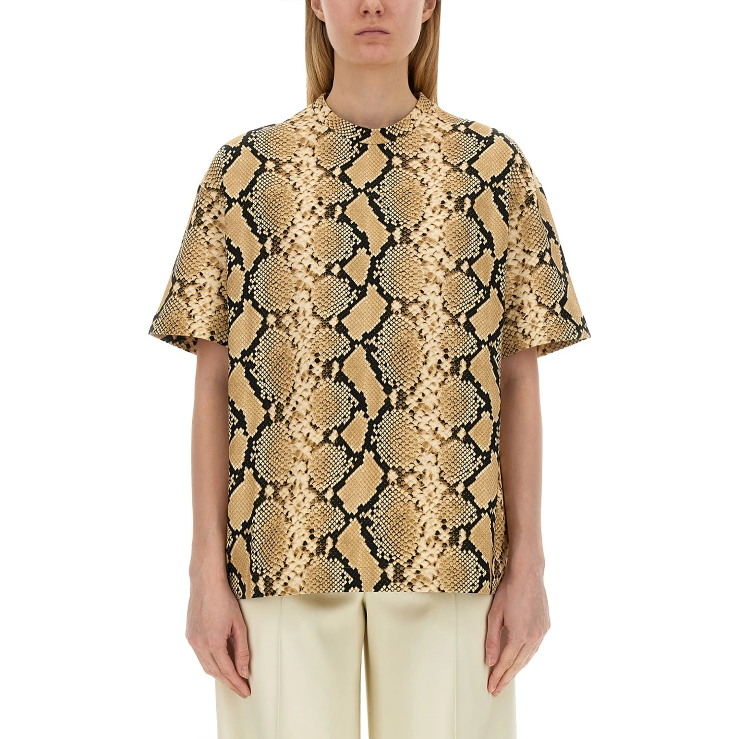T-SHIRT WITH ANIMAL PATTERN