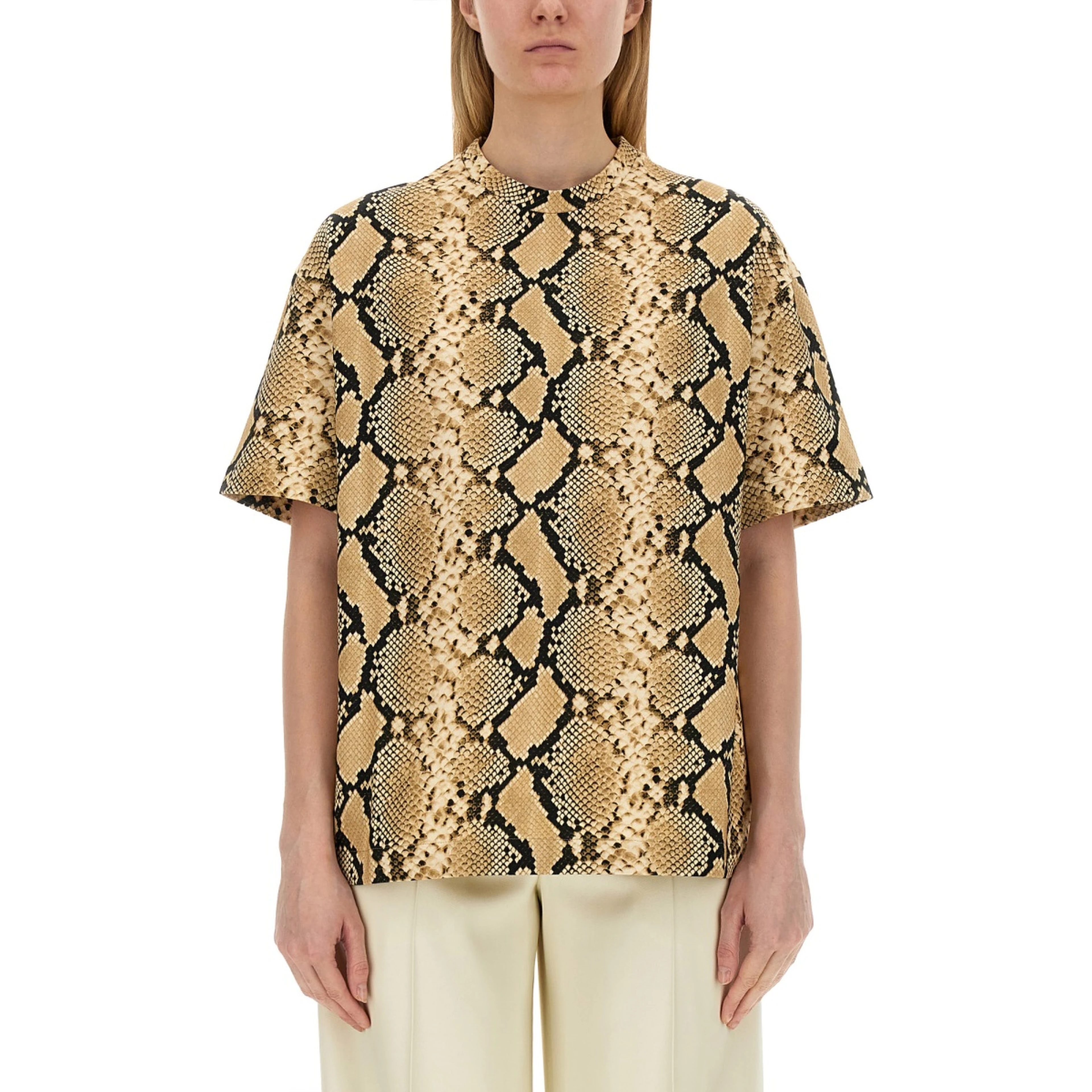 T-SHIRT WITH ANIMAL PATTERN