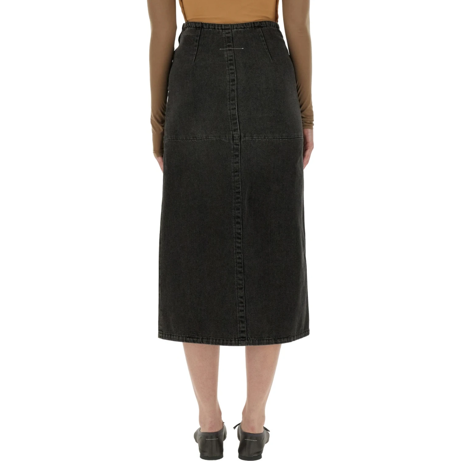 LONG DENIM SKIRT