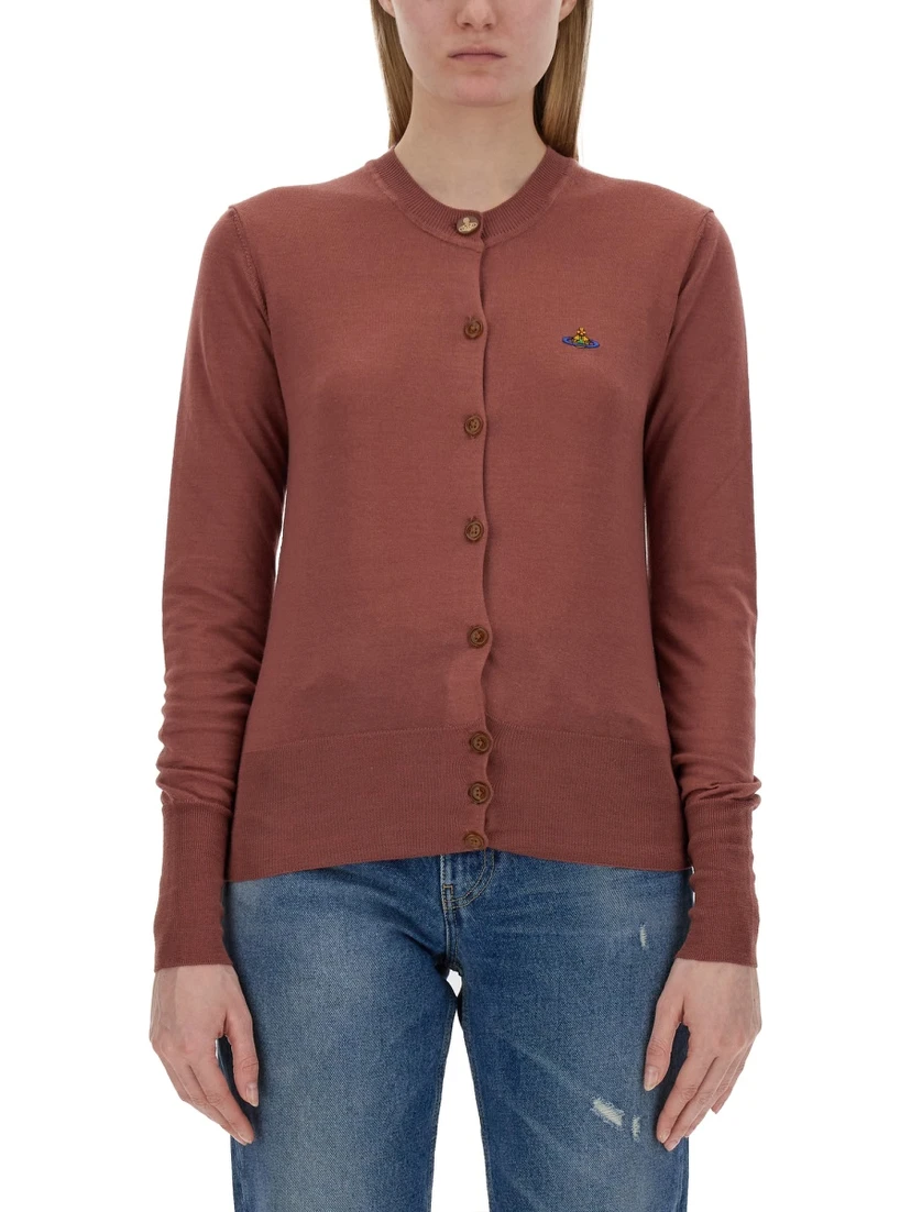 CARDIGAN WITH LOGO