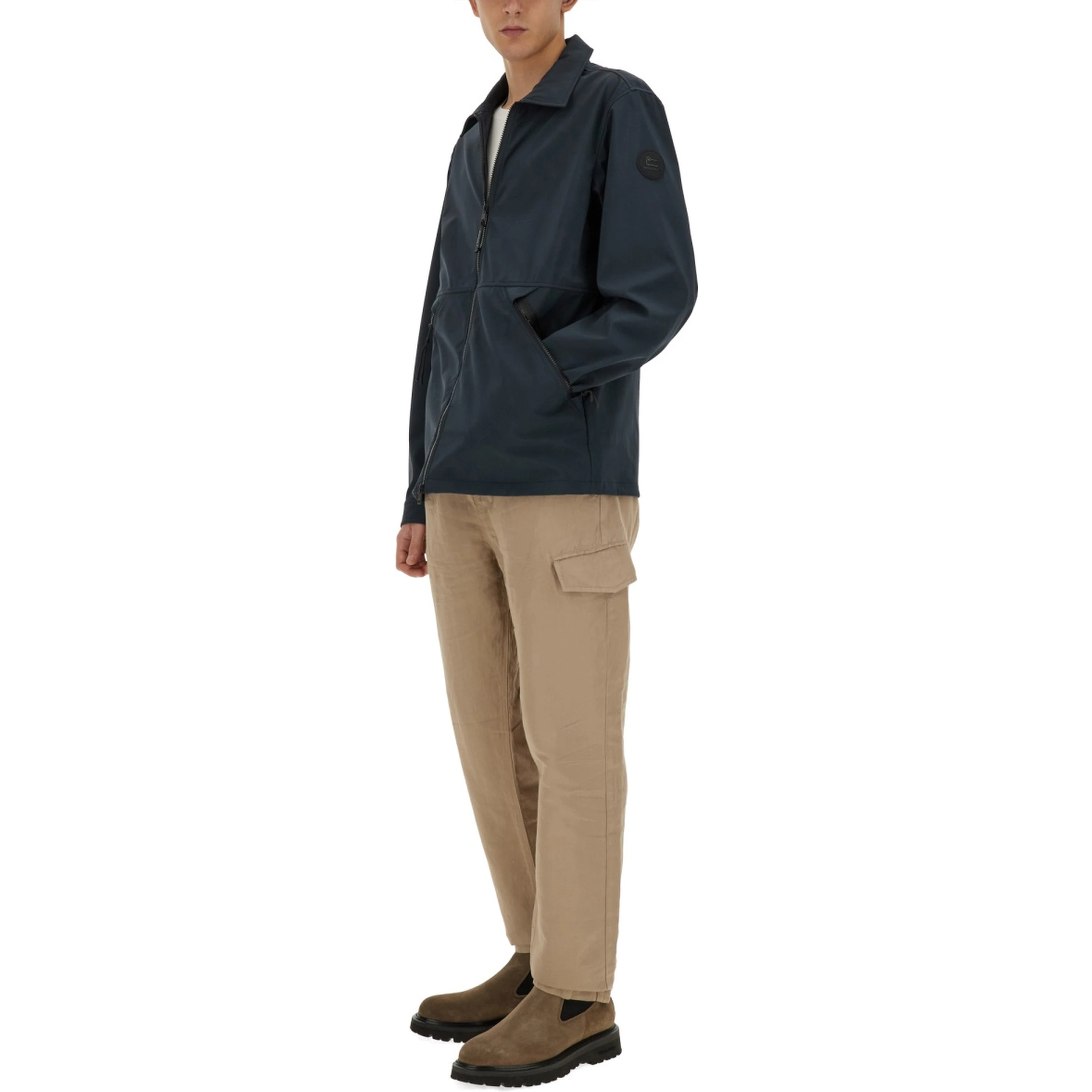 JACKET WITH LOGO