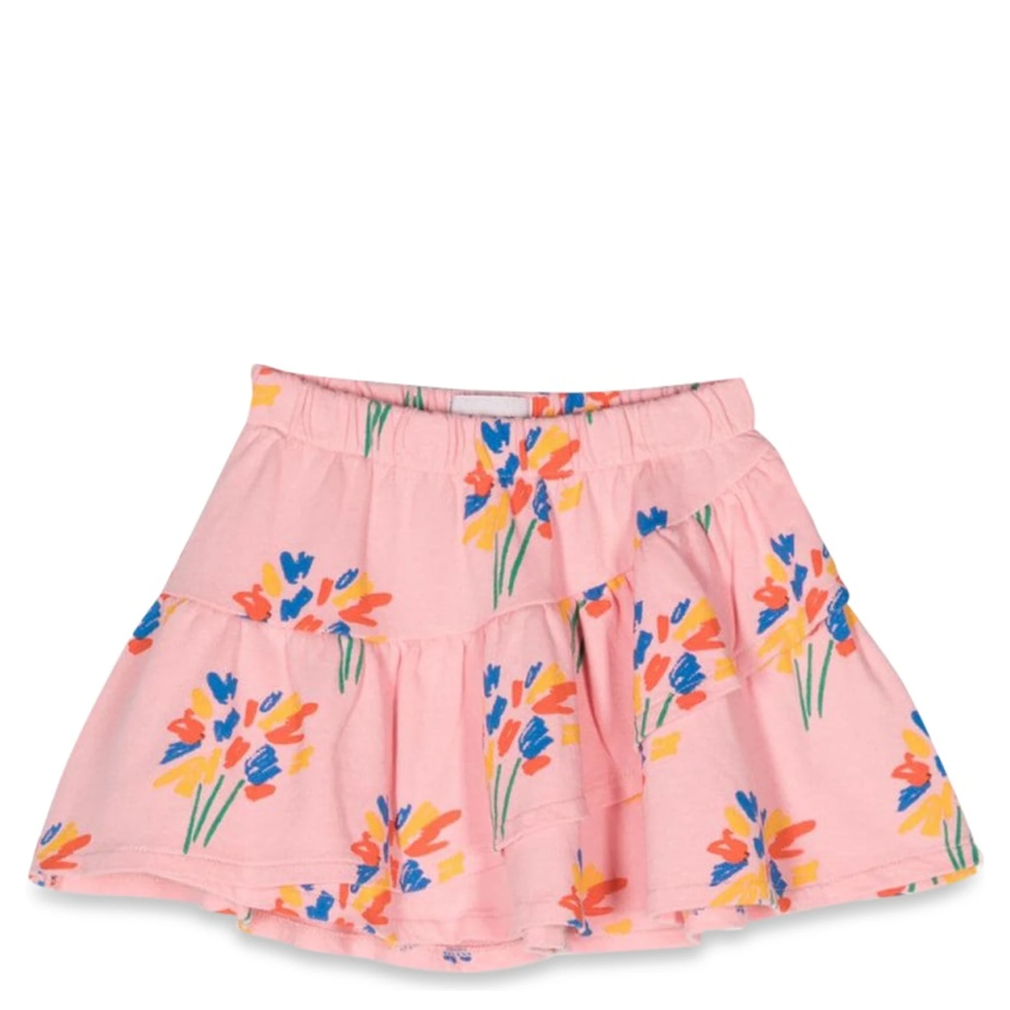 fireworks all over ruffle skirt