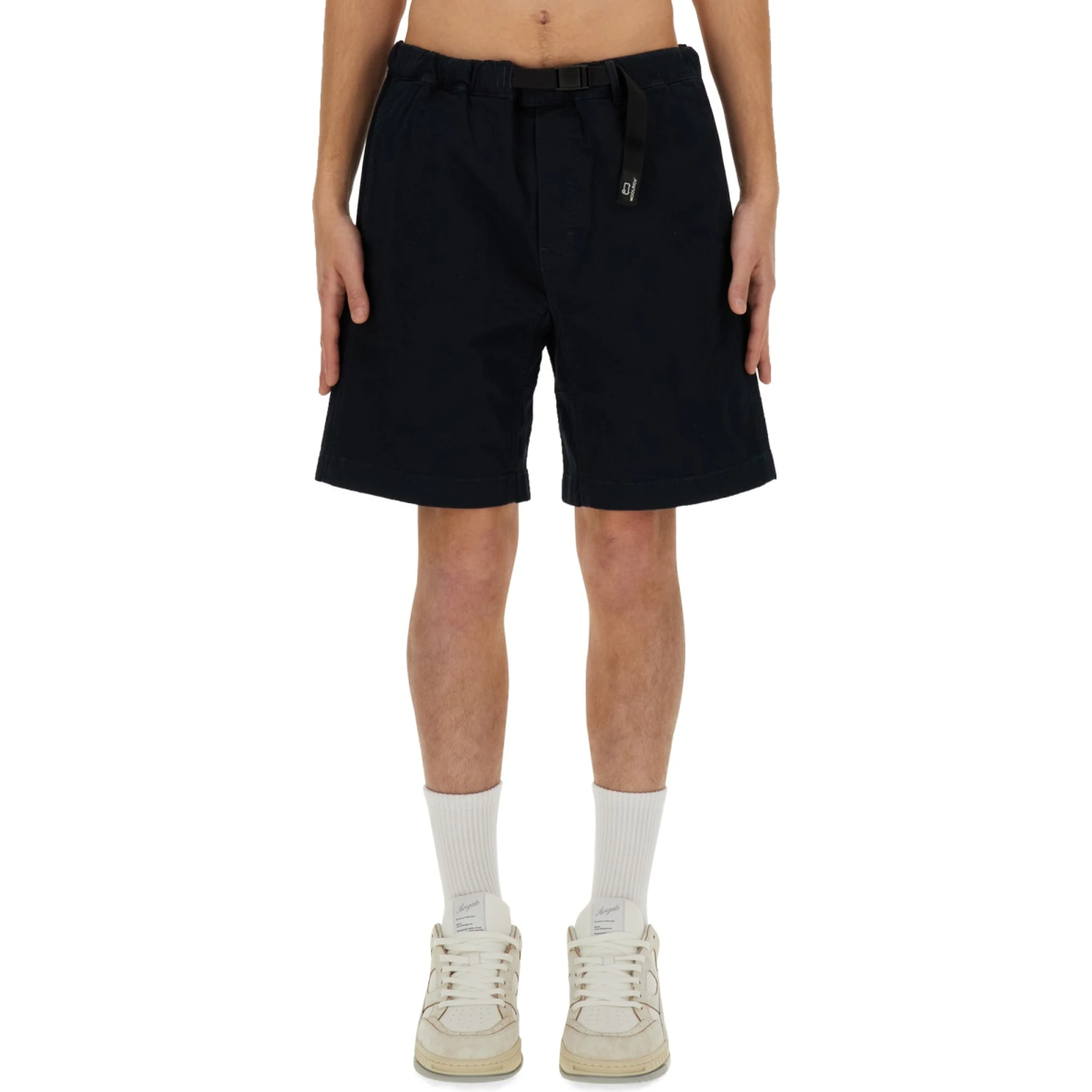 BELTED BERMUDA SHORTS