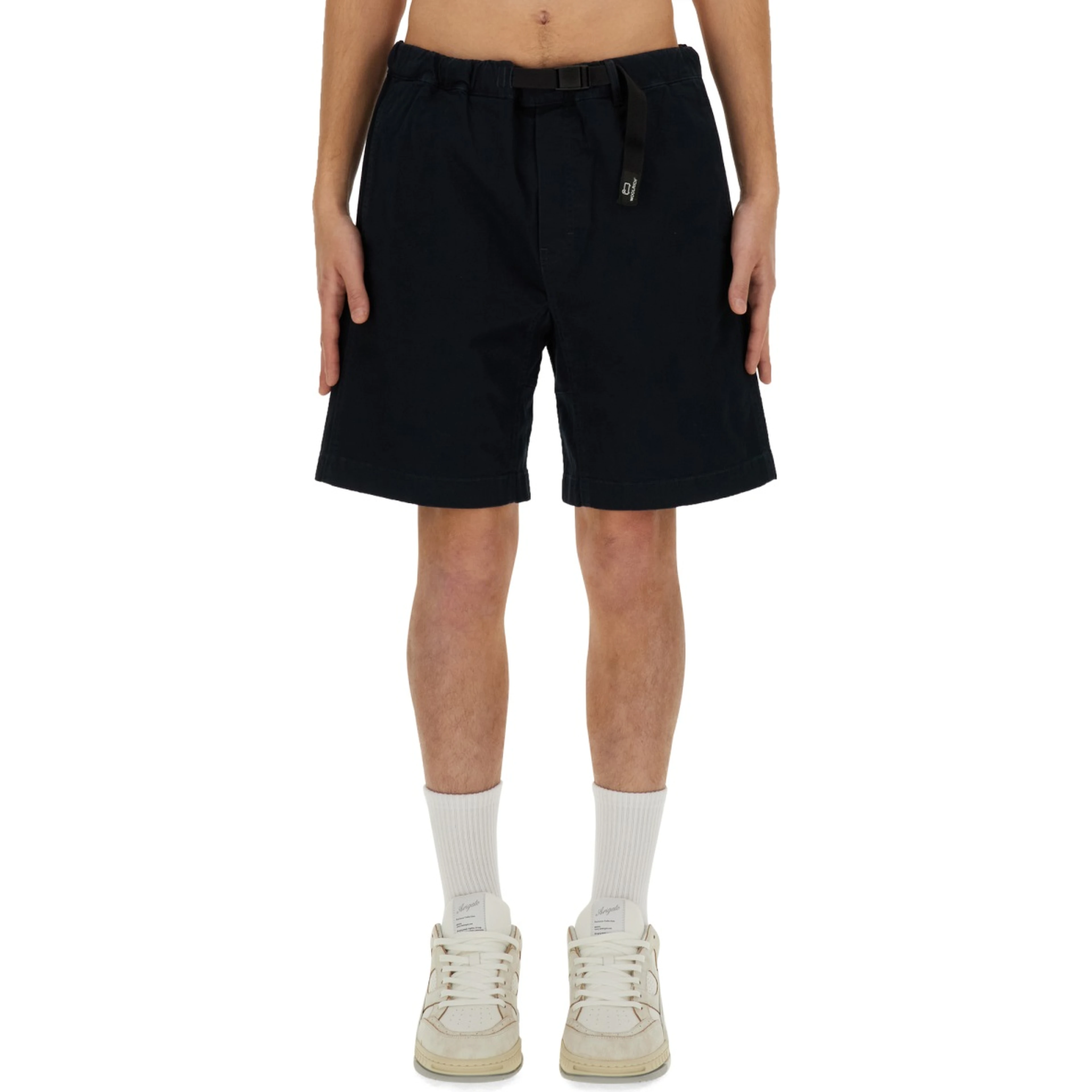 BELTED BERMUDA SHORTS