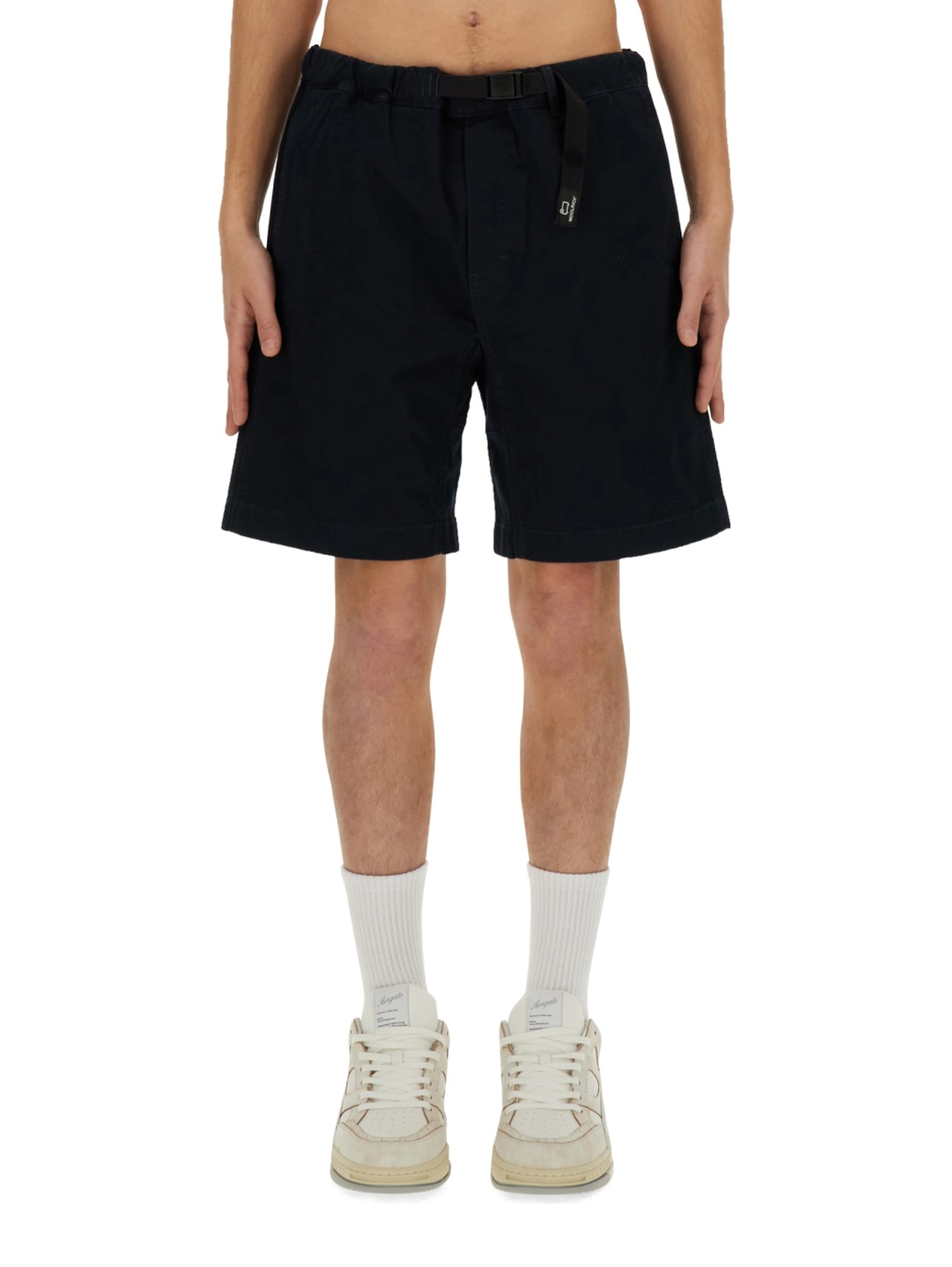 BELTED BERMUDA SHORTS