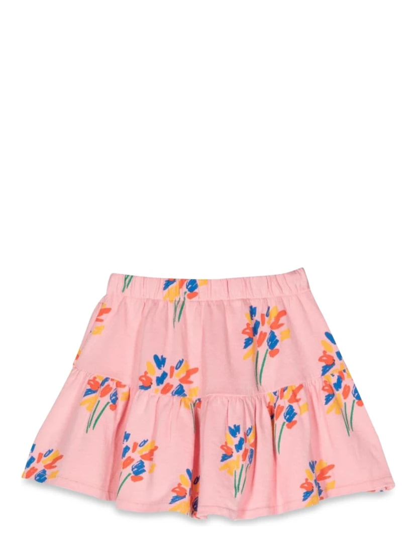 fireworks all over ruffle skirt