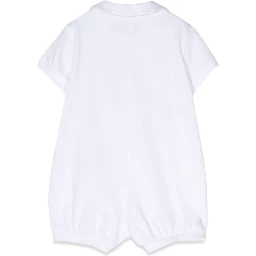 tutina corta bianco/pepe