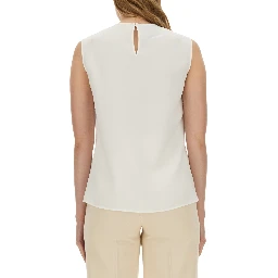 BLOUSE WITH HEART APPLIQUE