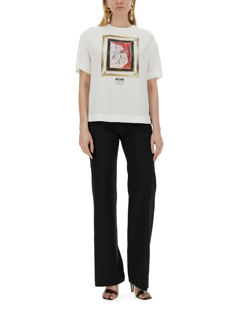 ENVER SATIN BLOUSE STILL LIFE WITH HEART