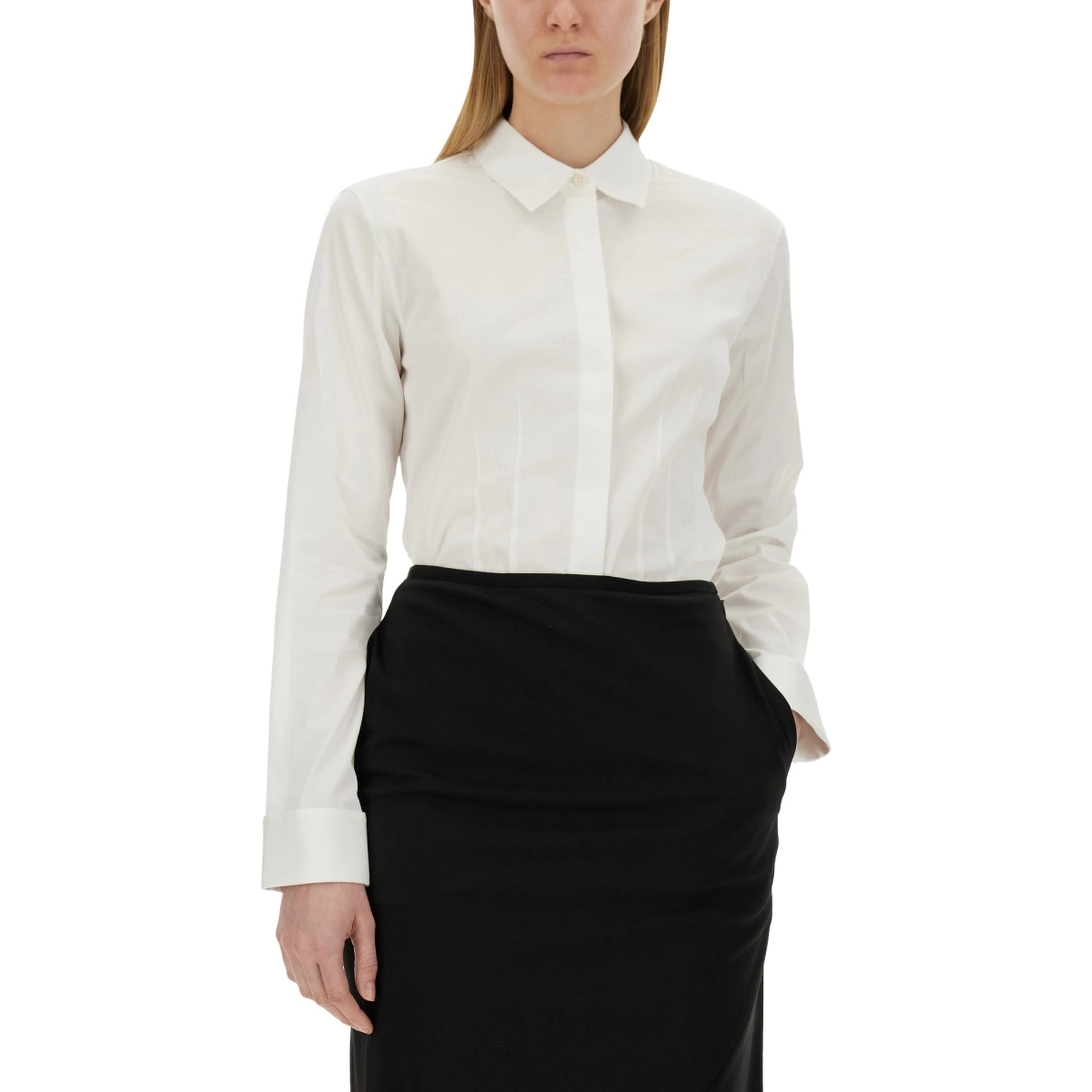 POPLIN FITTED SHIRT