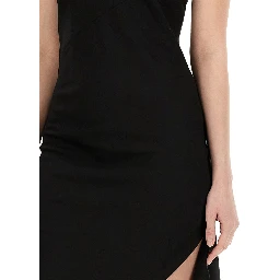 DRESS WITH SCARF HEM