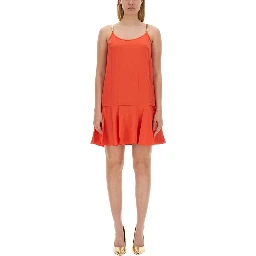 DRESS WITH CHAIN STRAPS