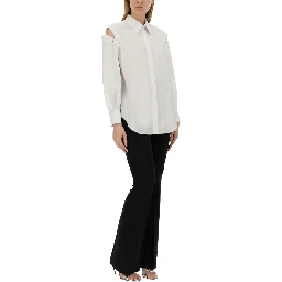 COCOON SHIRT WITH CUT-OUT DETAILS