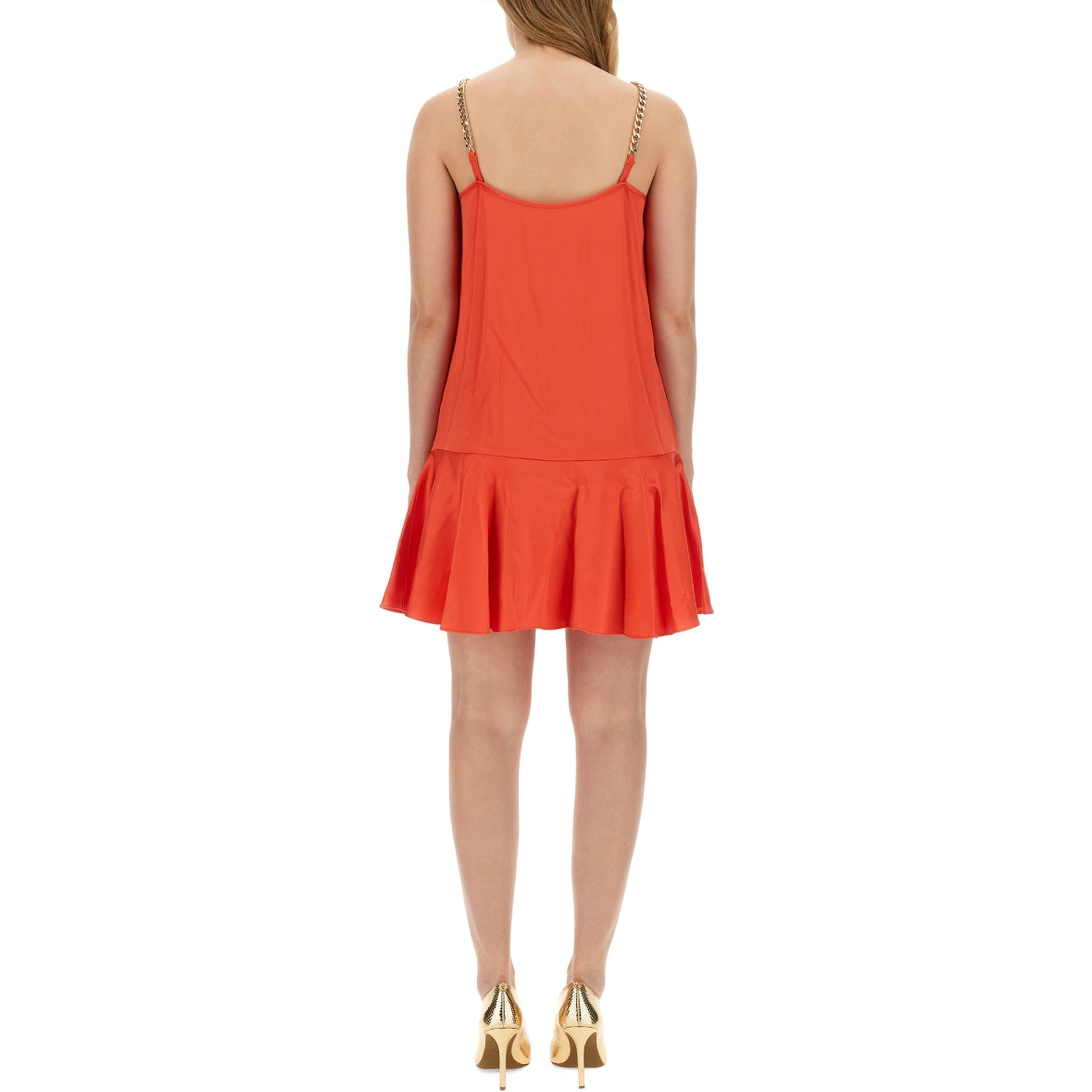 DRESS WITH CHAIN STRAPS