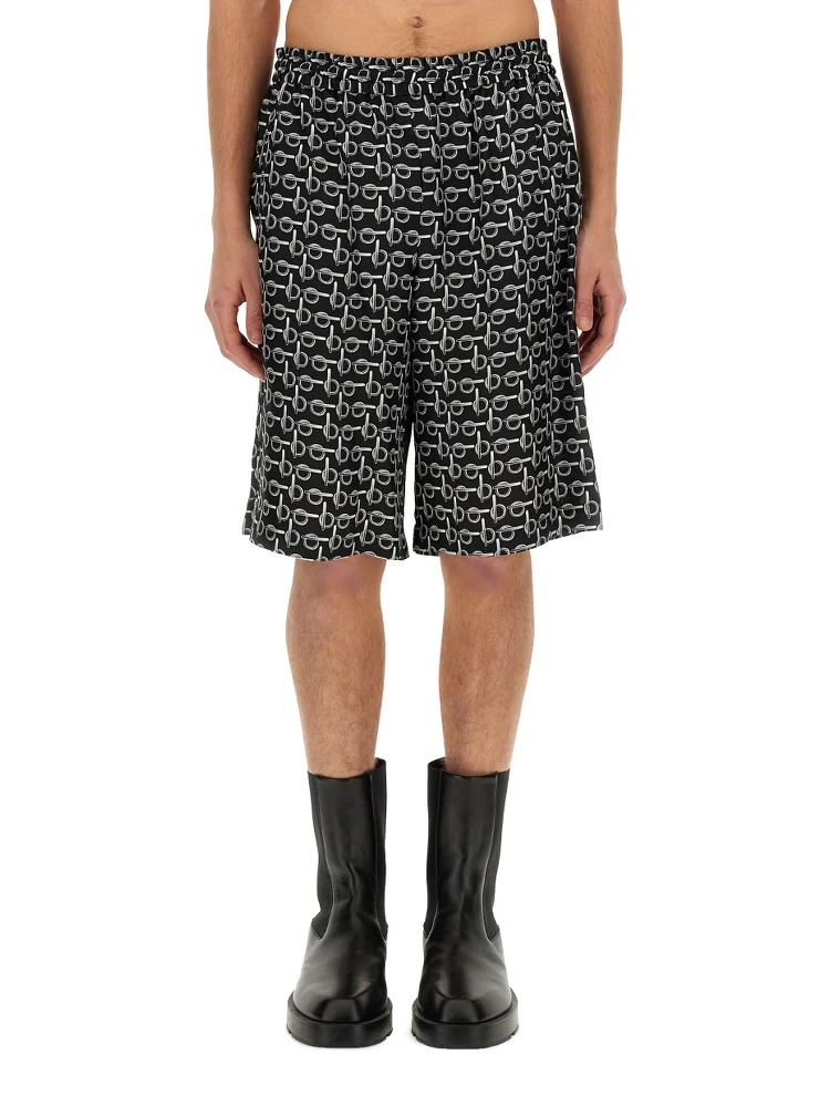 ALL OVER PRINT BERMUDA SHORTS