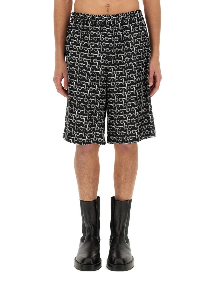 ALL OVER PRINT BERMUDA SHORTS
