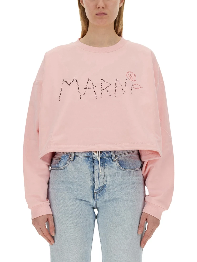SWEATSHIRT WITH LOGO