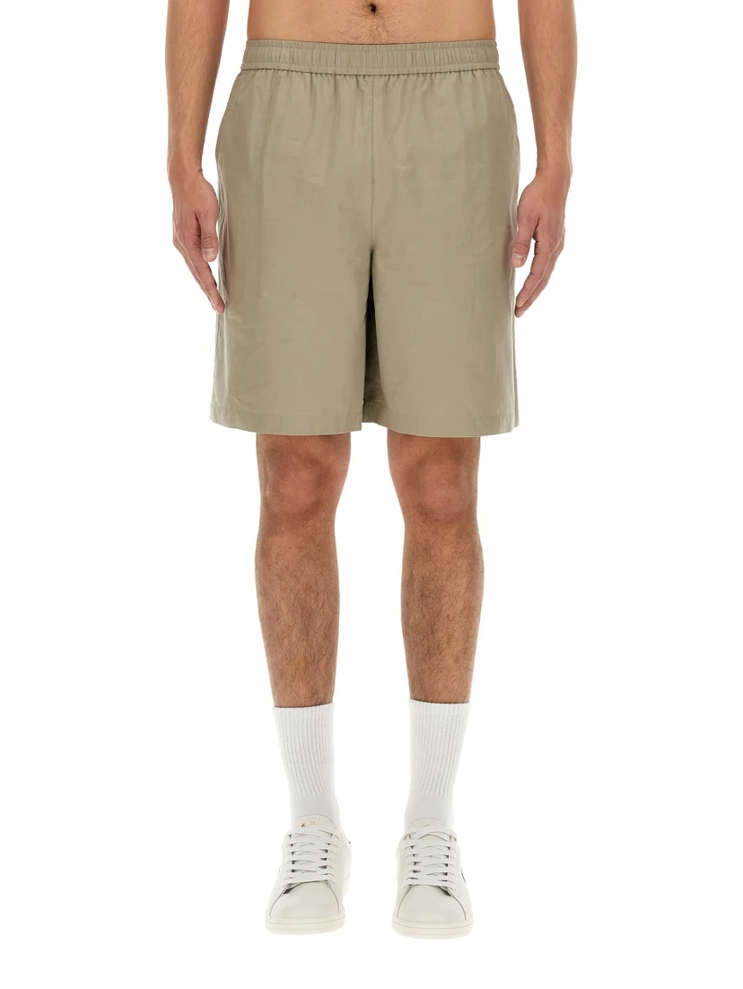 COTTON BERMUDA SHORTS