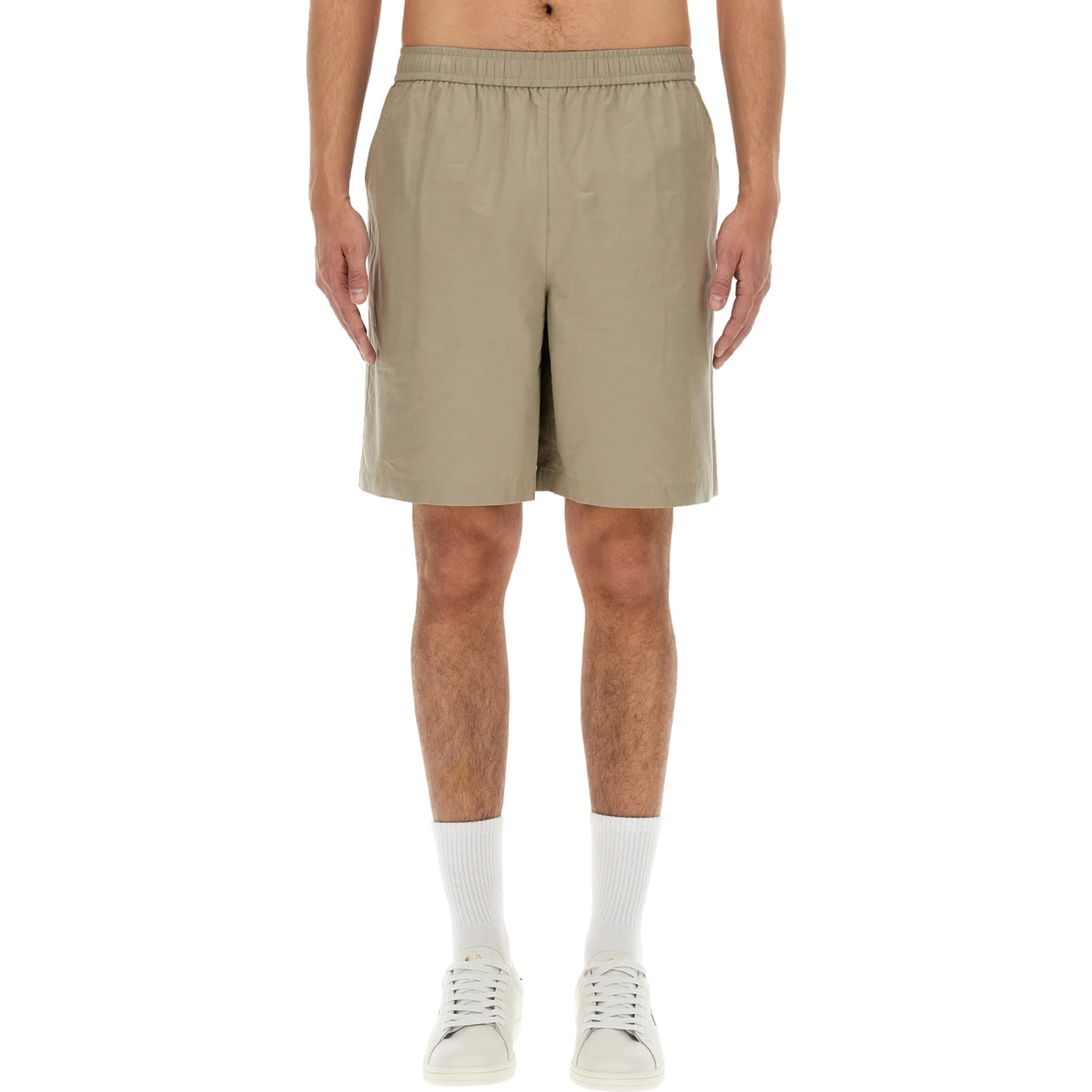 COTTON BERMUDA SHORTS