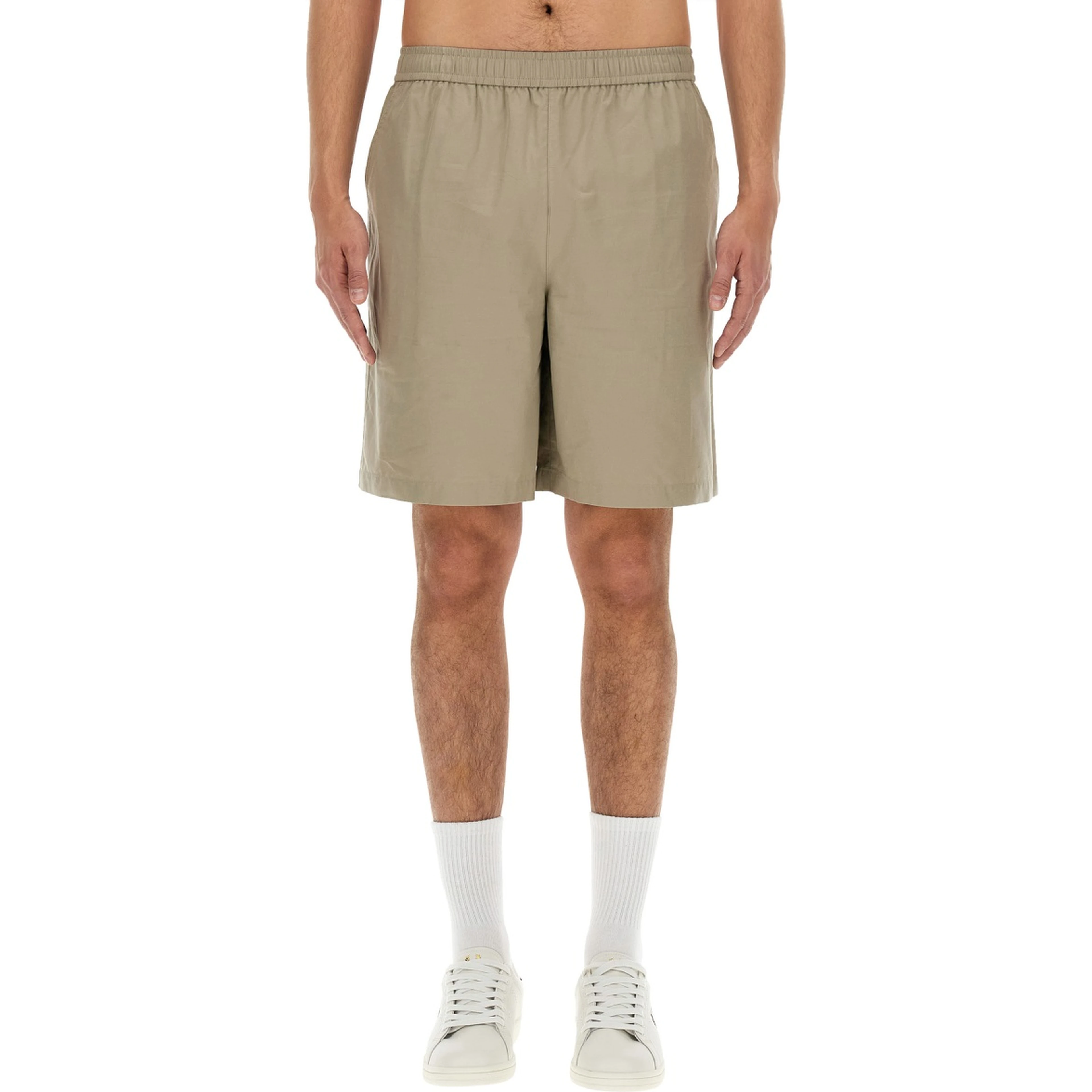 COTTON BERMUDA SHORTS