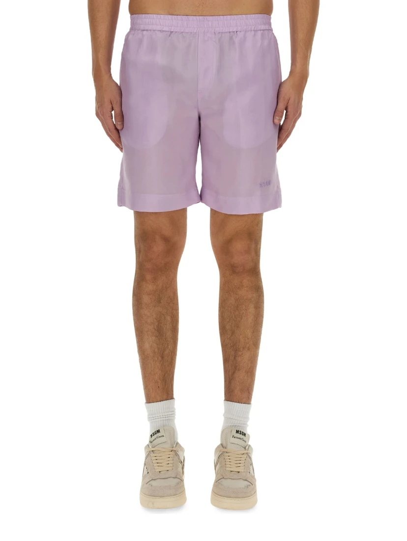 SHORT WITH LOGO