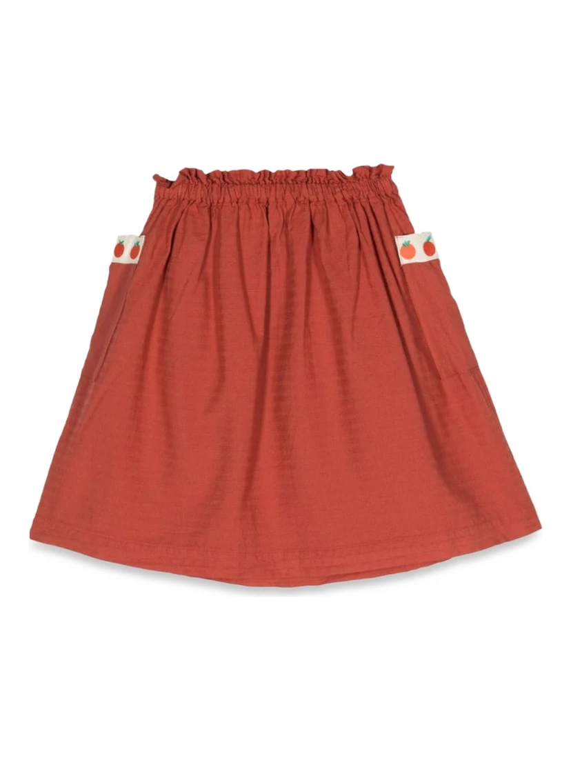 pockets woven skirt