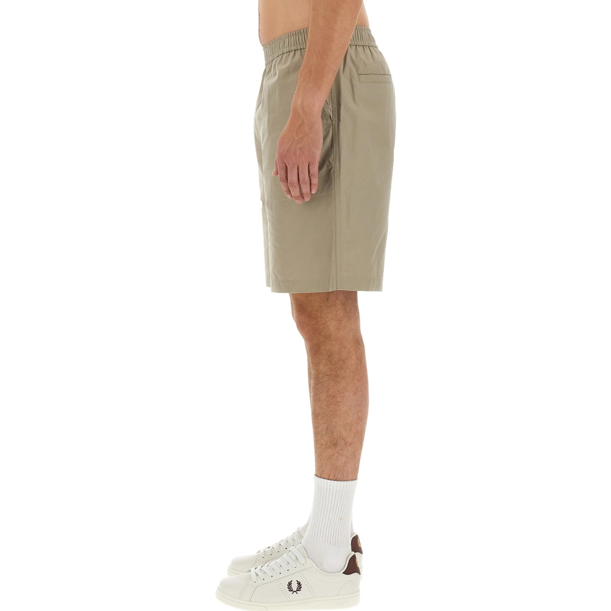 COTTON BERMUDA SHORTS