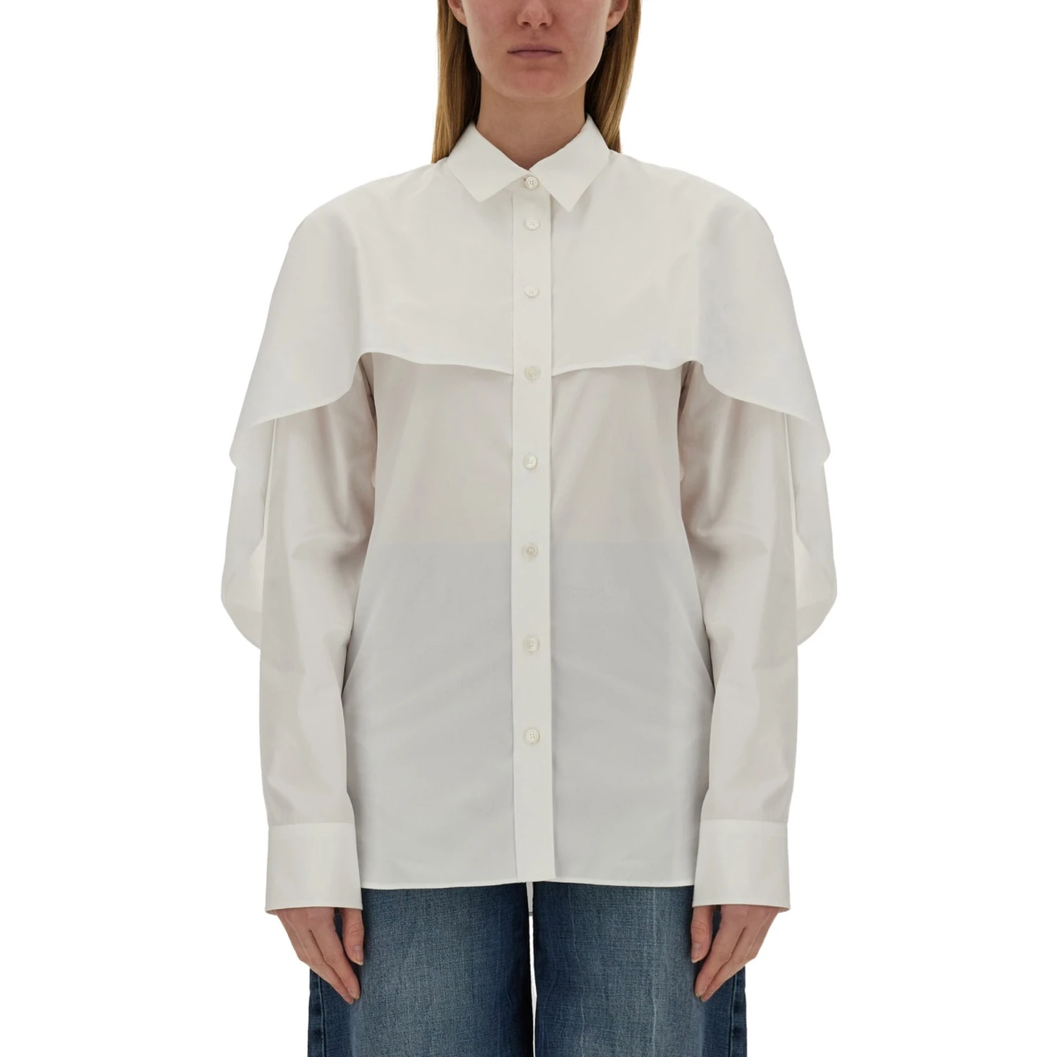SHIRT WITH CAPE