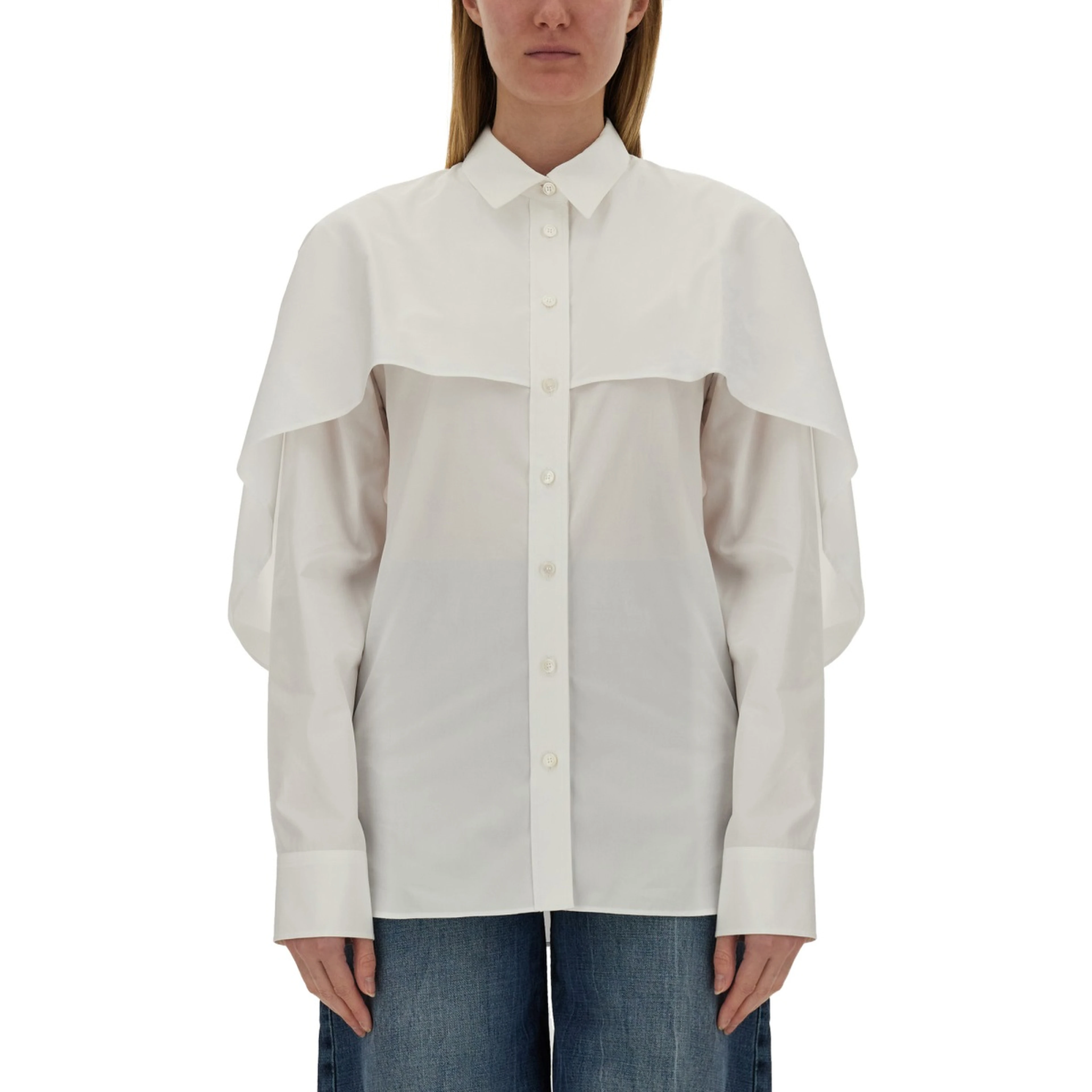 SHIRT WITH CAPE