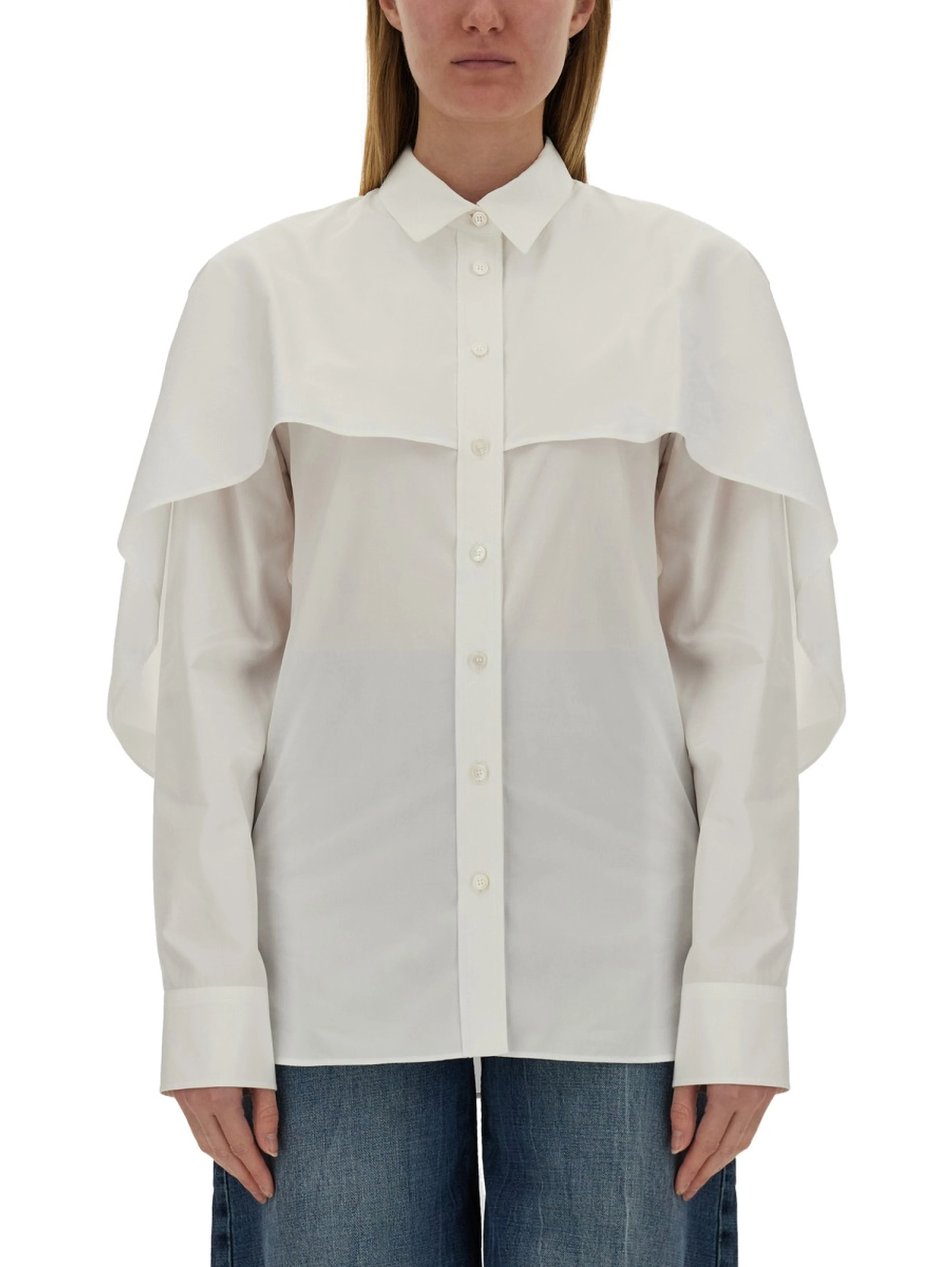 SHIRT WITH CAPE