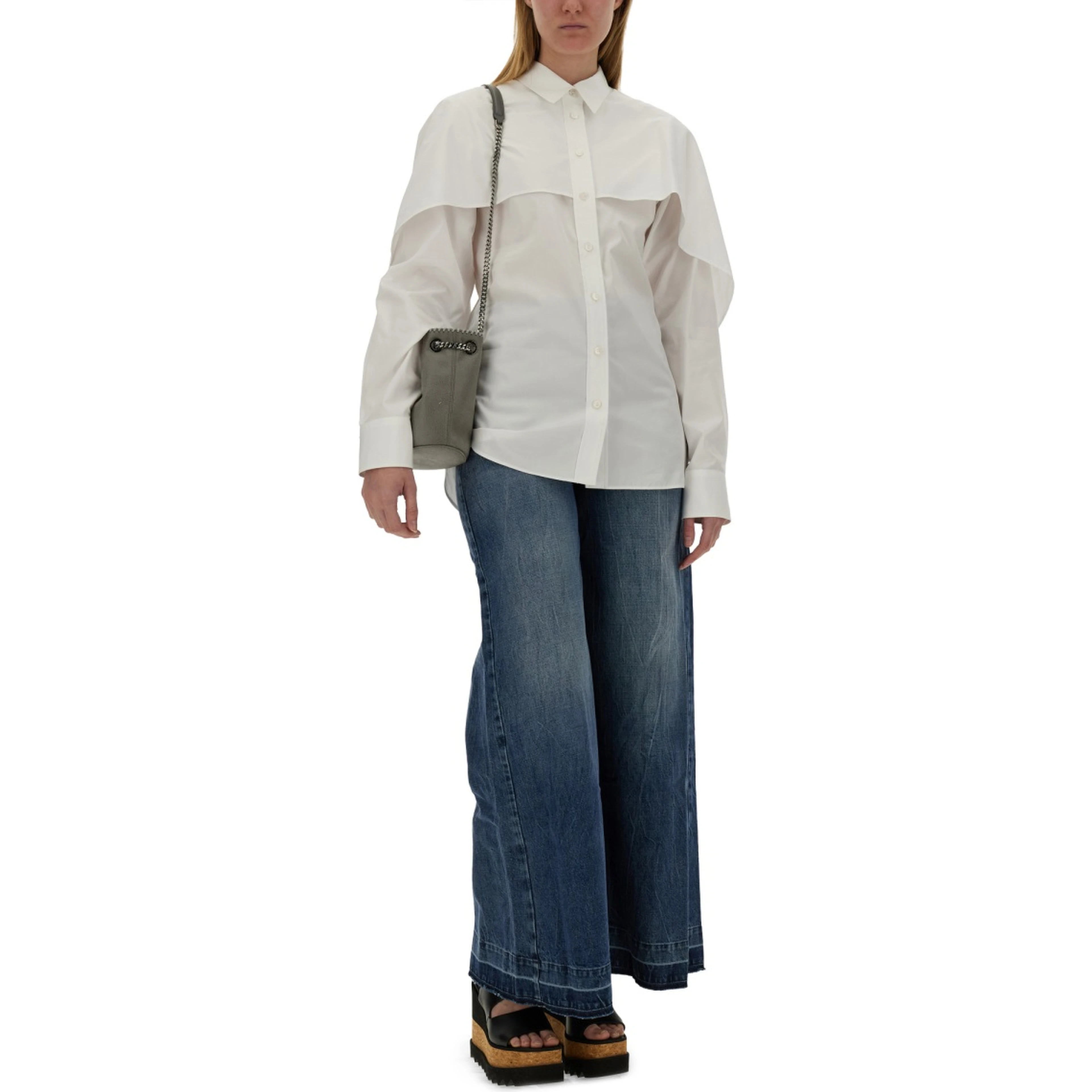 SHIRT WITH CAPE