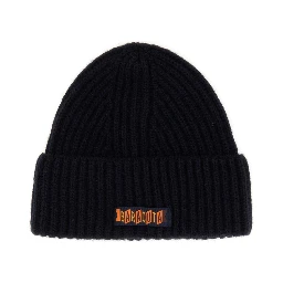 BEANIE HAT WITH LOGO PATCH