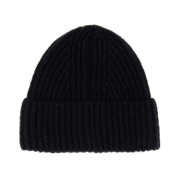 BEANIE HAT WITH LOGO PATCH